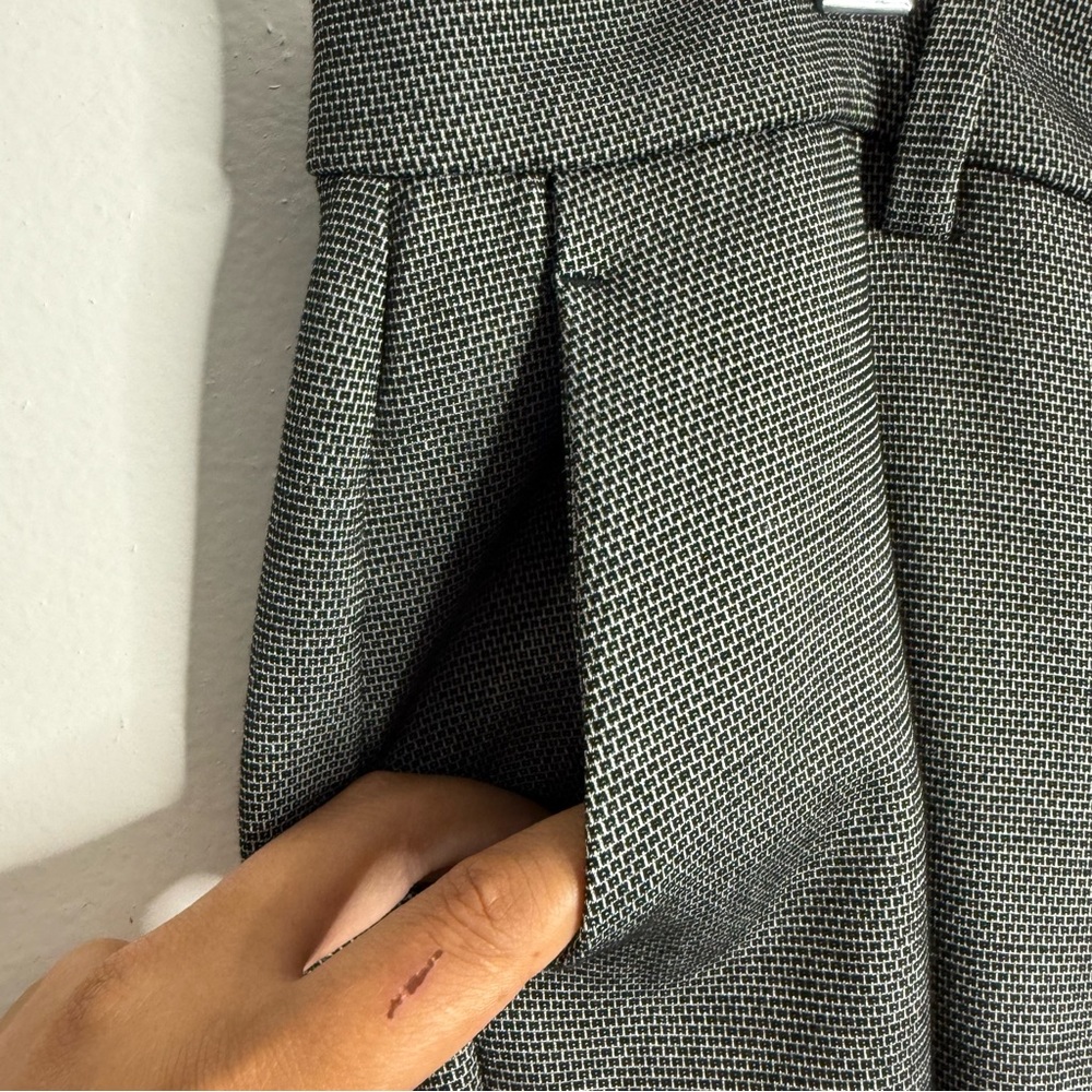 Stitch Fix Liverpool Kelsey Knit Pants Black White Geo Pants Size 14W - Picture 5 of 8